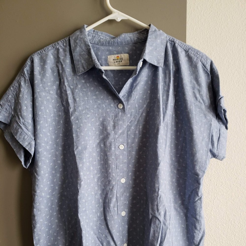 Marine Layer Presley button down L